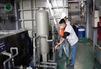 Vận hành xử lý nước thải công trình xanh